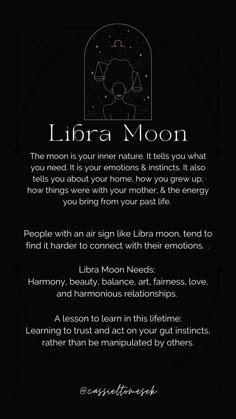 the poem for libra moon