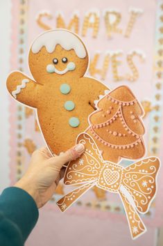 Gingerbread Classroom Decorations for Teachers! ​ ​With holiday google slides, student work, friendship bead cutouts, all the cute gingerbread cookie cutouts, gingerbread cookie BOWS, frosted snowy pastel bows, and gingerbread themed mini posters all in delicious pastel colors! ​ ​Deck your classroom for the holidays!