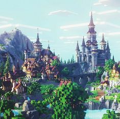 Minecraft Massive Builds, Minecraft Megabase, Epic Minecraft Builds, Minecraft Kingdom Layout, Minecraft Mega Base Ideas, Minecraft Epic Builds, Kingdom Minecraft, Mega Base