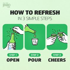 how to refresh in 3 simple steps step - by - step instructions for making your own drink