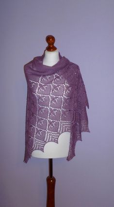 "Beautiful lace shawl, made of very soft ,luxury yarn- alpaca and silk. This shawl is really enchanted. Goes perfectly with the dress and jeans. Perfect for YOU Ideal for gift 100% hand-knitted by me. Weight: approx 210g. Measures: 192cm x96cm[75,5\"x36,0\"] Material: 70% Baby Alpaca 30% Mulberry Silk Color- Light Heather Only handwash in lukewarm water. Use only detergent for delicate garments! Don't twist! Dry flat with edging blocked with pins. Because of different monitors and screen resolut Dress And Jeans, Soft Luxury, Lace Shawl, Silk Shawl, Baby Alpaca, Mulberry Silk, Shawls And Wraps, Color Light, Enchanted