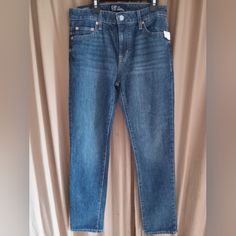 Nwt Universal Gap Denim 5 Pocket Boyfriend Jean Denim Bottoms, Boyfriend Jean, Gap Denim, Jeans Color, Denim Blue, Kids Bottoms, Boyfriend Jeans, Blue Denim, Denim Jeans