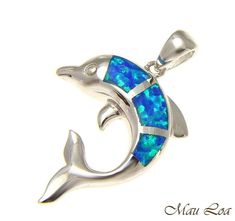 Description : Dolphin Size: 22mm (L) x 19.5mm (W) Pendant Size: 30mm(L) including the bail Bail Opening: 3mm (can fit a chain as thick as 2.5mm) Weight: approx. 2.5 grams Stone: Opal Coating: Rhodium Plated on Sterling Silver Metal: 925 Sterling Silver Condition: Brand New FREE Gift Box, FREE domestic shipping Please note: Picture is enlarged for detail viewing. If you are not satisfied with your purchase, please contact us and we will do our best to make it right. 100% customer satisfaction is Blue Sterling Silver Jewelry With Polished Finish, Blue Round Pendant Jewelry Stamped 925, Blue Round Pendant Jewelry With Polished Finish, Pandora Dolphin Charm, Sterling Silver Jewelry With Bail Detail, Dolphin Earrings Gold, Dolphin Necklace Pendants, Dolphin Bracelet, Dolphin Necklace