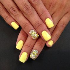 Dip Powder Summer Nails, Heathers Nails, Yellow Nail Art, Yellow Nails Design, Nails Yellow, Nail Art Designs Summer, Best Nail Art Designs, Yellow Nails, Cute Nail Designs