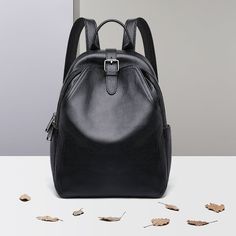 Indulge in Timeless Elegance Introducing our Classic Blue Grey Cowhide Backpack - a quintessential blend of vintage charm and modern functionality. Crafted with 100% genuine leather, this backpack exudes sophistication while ensuring durability for your daily adventures. Your Perfect Travel Companion Designed for the wanderlust souls and city explorers alike, our backpack is your trusted partner for every journey. Whether you're commuting to work, heading to school, or embarking on a weekend get Cowhide Backpack, Vintage Inspired Design, Urban Chic, Travel Companion, Classic Blue, Black Backpack, Grey Leather, Vintage Charms, Womens Backpack