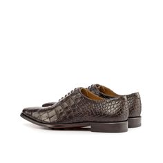 Luciano Croc Wholecut - Q by QS Designer Crocodile Pattern Dress Shoes For Business, Elegant Brown Crocodile Pattern Oxfords, Luxury Business Oxfords With Crocodile Pattern, Luxury Crocodile Pattern Oxfords For Business, Brown Crocodile Pattern Formal Oxfords, Luxury Crocodile Pattern Oxfords For Semi-formal Events, Luxury Crocodile Pattern Oxfords For Semi-formal Occasions, Brown Crocodile Pattern Oxfords For Formal Occasions, Luxury Crocodile Pattern Oxfords With Plain Toe