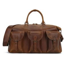 Discover the Vintage Leather Duffle Bag with Multiple Pockets, a premium full-grain leather travel bag featuring a timeless design. Smaller Pores, Timeless Bags, Leather Duffle Bag, Leather Duffle, Leather Coin Purse, Duffle Bags, Leather Travel, Laptop Backpack, Vintage Bags