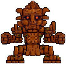 an image of a cartoon character made out of wood blocks or logs with eyes and hands