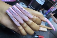 Fye Nails, Nails Inspired, Acrylic Toe Nails, Acrylic Toes, Money Makers, Long Nail, Nail Design Inspiration, Polygel Nails