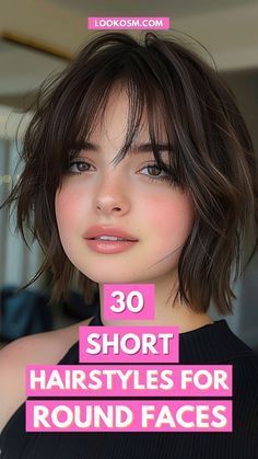 Fall Hair Highlights, Mom Haircut, 3 Hairstyles, Hair Mistakes, Corte Bob, Fall Hair Cuts, Round Face Haircuts, Short Hair Styles For Round Faces, Hair Makeover