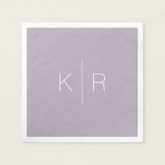 the letter kr in white on a lavender background