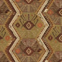 Looking 32357.630.0 Vintage Kilim Sage Ikat/Southwest/Kilims Green Kravet Couture Fabric Sage Fabric, Kravet Fabrics, Kilim Pattern, Kilim Fabric, Sage Color, Antique Fabrics, Fabric Houses, Ikat Fabric, Brown Fabric