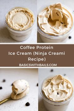 coffee protein ice cream ninja creme recipe