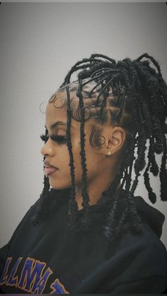 #goddesslocs #indielocs #softlocs #locs #locstyles #curlylocs #locstylesforwomen #locjourney #blackhairstyles #blackgirlshairstyles #cutehairstyle #blackgirlshairstyles #starter #colorhair #humanhairextensions #bohemianlocs #newstyles #locstyles #bookyourappointment #boholocs #bohobraids #viral⠀#mermaidlocs #bohotwist #invisible Fake Dreadlocks Black Women, Soft Loc Bob Hairstyles, Female Loc Hairstyles, Locs Hairstyles With Curls, Barrel Ends On Soft Locs, Dreds Locs Women Styles, Long Locs With Beads, Edges On Locs, Short Boho Locs With Curls