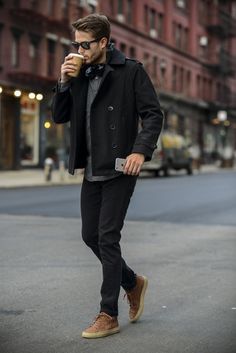 Trendy Fall Fashion, Fall Fashion Coats, Chelsea Handler, Hipster Man, Men Street, Mens Fall, Fashion Streetwear, 가을 패션