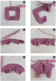 instructions to crochet an elephant sweater