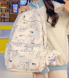 Cartoon Anime Backpack PN6396 ●Size:43*32*12 cm ●Material :nylon (Please allow 1-3cm differs due to manual measurement.As different computers display colors differently,the color of the actual may vary slightly from the above images.Thanks for your understanding.) ●About Shipping: We attach great importance to the orders of each customer and parcel delivery. 1.Processing time: 2-3 business days. 2.Shipping time: 10-15 business days to US, please allow 3-4 weeks shipping to other country.(Shipping times can be affected by variable customs clearance times or public holidays.) Chubby Puppies, Anime Backpack, Plaid Backpack, Cute School Stationary, 80 Fashion, Cartoon Backpack, Cartoon Bag, Parcel Delivery, Pink Cheeks