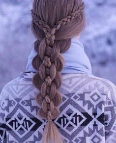 For more pins & boards follow @ ⓅⒾⓃ ⒶⒹⒹⒾⒸⓉ Wedding Braids, Fancy Hair, Viking Wedding, Braid Out, Beautiful Braids, Hair Braids, Long Braids, Box Braids Hairstyles, Hair Envy