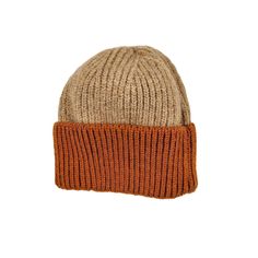 Dimensions: H20x20x0.5cm Type: ACCESSORIES & STYLE Product Colour: Tan & Orchre (Brown & Orange) Product Material: 50% Acrylic & 50% Nylon Abigail Beanie Tan & Orchre: H20x20x0.5cm Orange Beanie, Brown Beanie, Baby Inspiration, Accessories Style, Paint Line, Winter Hats For Women, Knit Beanie Hat, French Linen, Pom Beanie