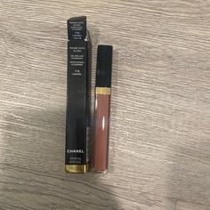 Chanel Moisturizing Glossimer New In Box 716 Carmel Chanel Lip Balm, Chanel Lip Gloss, Chanel Lip, Chanel Les Beiges, Liquid Lip Color, Pink Chanel, Gloss Lipstick, Tinted Lip Balm, Lip Balm Gloss