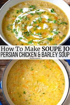 how to make soup jol persian chicken and barley soup in the instant pressure cooker