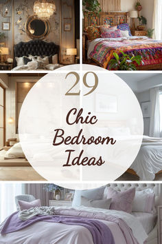 the top 20 chic bedroom ideas to inspire you in your home decorating project