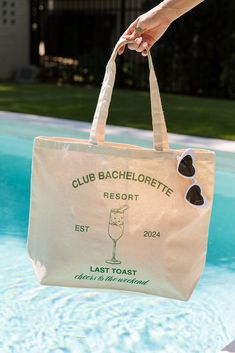 Bride and Bachelorette Collection - Club Bachelorette Resort Tote - Girl Tribe Co. Tulum Bachelorette Party, Cabo Bachelorette, Bachelorette Goodie Bags, Bachelorette Merch, Club Bachelorette, Bachelorette Inspo, Palm Springs Bachelorette, Girl Tribe, Bachelorette Trip