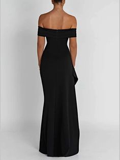 Washing instructions: Hand Wash Composition: Polyester, Natural Fiber, Spandex Designer Style Id: FP12457914 Marine Uniform, Black Dress Prom, Club Party Dresses, Maxi Dress Sale, Split Maxi Dress, Bodycon Maxi Dresses, Sparkle Dress, Stretch Crepe, Dresses By Length