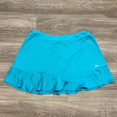 Never Worn Golf Skirt With Cute Flounce And Matching Color Shorts Underneath. Very Stretch Material And Breathable. Blue Casual Short Swim Skirt, Blue Short Casual Swim Skirt, Casual Blue Short Swim Skirt, Blue Casual Sports Swim Skirt, Blue Casual Swim Skirt For Sports, Skirts Cute, Golf Skirt, Golf Skirts, Golf Skort