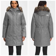 Brand New With Tags Attached Women's Size Medium * Measurements Are Attached Msrp : $400.00 Description Made From A Unique Herringbone Material With Dryvent 2l, The Women’s Novelty Arctic Parka Is An Updated Version Of Our Classic Winter Jacket. Offering All Of The Features You Need For A Day In The Cold, This Parka Will Quickly Become Your Go-To Layer Anytime There’s A Chill In The Air. Features Standard Fit Waterproof, Breathable, Seam-Sealed Dryvent 2l Shell With A Non-Pfc Dwr Finish Helps Ke Arctic Parka, Fur Hood, The North Face Jackets, North Face Jackets, North Face Jacket, How To Look Classy, Herringbone, North Face, Parka