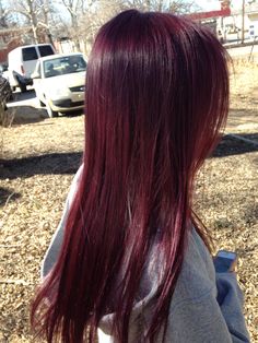 Violet And Red Hair, Violet Red Hair, Burgundy Hair Dye, Red Violet Hair, Cherry Hair