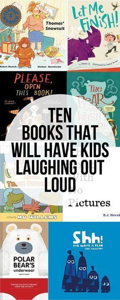 ten books that will have kids laughing out loud