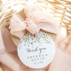 Colorful Dainty Wild Thank You Wedding Favor Classic Round Sticker Editable Template Larry Wedding, Elegant Graduation Party, Watercolor Beautiful, Wedding Reception Favors, Modern Wedding Reception, Simple Bridal Shower, Dainty Engagement, Wedding Stickers Labels, Fancy Script