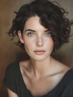 2024 Pixie Cut Trends for Wavy Hair: Chic and Effortless Styles Pixies For Wavy Hair, French Hair Short, Artsy Short Hair, Short Wavy Haircuts Pixie, Short Hairstyles Side Part, Wavy Short Layered Hair, Short Curly Haircuts Masc Women, Short Wavy Hair Cuts With Layers, Wavy Chin Length Hair