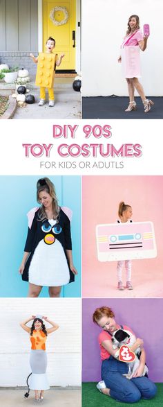 diy 90's toy costumes for kids or adults