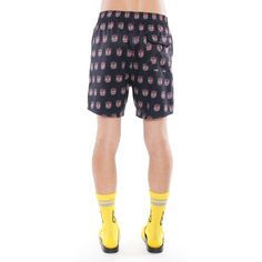 This Cult swim short is crafted from a lightweight, quick-drying polyester . These are the best swim trunks with a mesh lining pockets and rubber tipped drawstrings at the waist for a comfortable fit. This swim short features a allover printed Cult graphic. -100% Polyester -Regular swim short fit King Baby, Winter Knit Hats, Swim Short, Mens Spring, Short Socks, Winter Knits, Kids Jacket, Swim Trunks, Swim Shorts