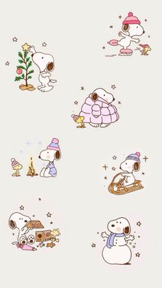 Snoopy Christmas Background, Cute Christmas Wallpaper Snoopy, Christmas Backgrounds Snoopy, Easy Snoopy Drawings, Snoopy Instagram Highlights, Snoopy Wallpaper Winter, Snoopy And Woodstock Christmas, Snoopy Christmas Wallpaper Iphone, Snoopy Phone Theme