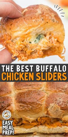 Buffalo Chicken Sliders Homemade Buffalo Chicken, Homemade Sliders, Buffalo Chicken Sliders Recipes, Sweet Hawaiian Rolls, The Perfect Sandwich, Sliders Recipes Chicken, Perfect Sandwich, Philly Cheese Steak Sliders