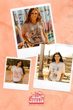 Saddle up, seize the reins, and show the world you're a force to be reckoned with in our 'Saddle Up Cowgirl' graphic tee featuring a cowgirl and stars. Let your fierce spirit shine through as you wrangle cattle, two-step at the rodeo, or simply live the cowgirl life on your own terms.