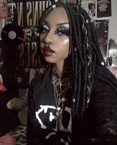 Hairstyles For African Hair, Gothic Hairstyles, Black Curly, African Hair