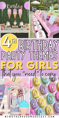 birthday party themes for girls that you'll need to copy in the next few years