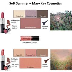 Imagenes Mary Kay, Soft Summer Colors, Mary Kay Consultant, Mary Kay Cosmetics, Mary Kay Business, Summer Color Palette