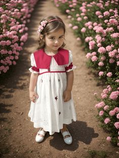 ✿ABOUT THIS DRESS ✓The pink collar of our handmade dress adds an extra touch of elegance and simplicity to the dress, making it a favorite among kids.  ✓The Dress is made with high-quality pink flower embroidered cotton festoon, ensuring that it is soft and comfortable for your little one to wear all day. ✓The dress is also fully lined with cotton, providing extra comfort and protection.  ✓You can reach the other versions of this dress from the link at the bottom of the product details... ✿FABRI White Princess Style Embroidered Dress, White Princess Embroidered Dress, White Embroidered Princess Dress, Pink Doll Collar Dress For Dress-up, Pink Dress With Doll Collar For Dress-up, Pink Party Dress With Lace Collar, Pink Princess Style Embroidered Dress, Summer Embroidered Dress With Doll Collar, Pink Embroidered Dress For Dress-up Occasions