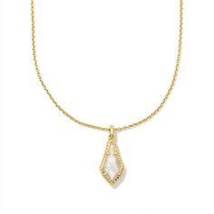 Timeless, versatile, and full of shine, the Jesse Pendant Necklace will be the essential you'll reach for time and time again. Set on a dainty chain, this teardrop-shaped pendant necklace was made adjustable, letting you customize the length to your liking. To preserve your fashion jewelry for years to come, agents such as soaps, perfumes, lotions, makeup, hair and cleaning products, and other chemical contact should be avoided. Take care to remove jewelry before showering, sleeping, exercising Dainty Chain, Long Pendant Necklace, Long Pendant, Accessories Jewelry Necklace, Multi Strand Necklace, Makeup Hair, Gold Pendant Necklace, Cleaning Products, Gold Pearl