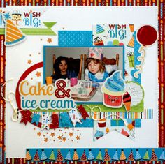 Cake Ice Cream, Hello Cupcake, Scrapbook Pictures