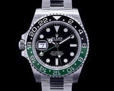 Rolex Left-Handed GMT Master II 126720VTNR"Destro" UNWORN #Rolex #LeftHandedGMTMasterII #Horology #Rolex126720VTNR Rolex Gmt Master Ii, Watches Rolex, Expensive Watches, Rolex Gmt