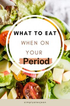 Here are 6 good foods to eat on your period - these foods help reduce cramping and balance your hormones with leafy greens, nuts, oats, salmon, and more! Period Cramp Relief, Period Pain Relief, Cramps Relief, Period Cramps, Period Pain, Good Foods To Eat, Menstrual Cramps, Food Help, Leafy Greens