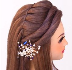 Rings Hairstyle, Hear Styles, Hair Styls, Braided Headbands, Hair Laser