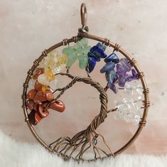 the tree of life has seven chakras in it