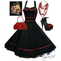 "Rockabilly" by tracy-hardwick on Polyvore Rockabilly Wedding